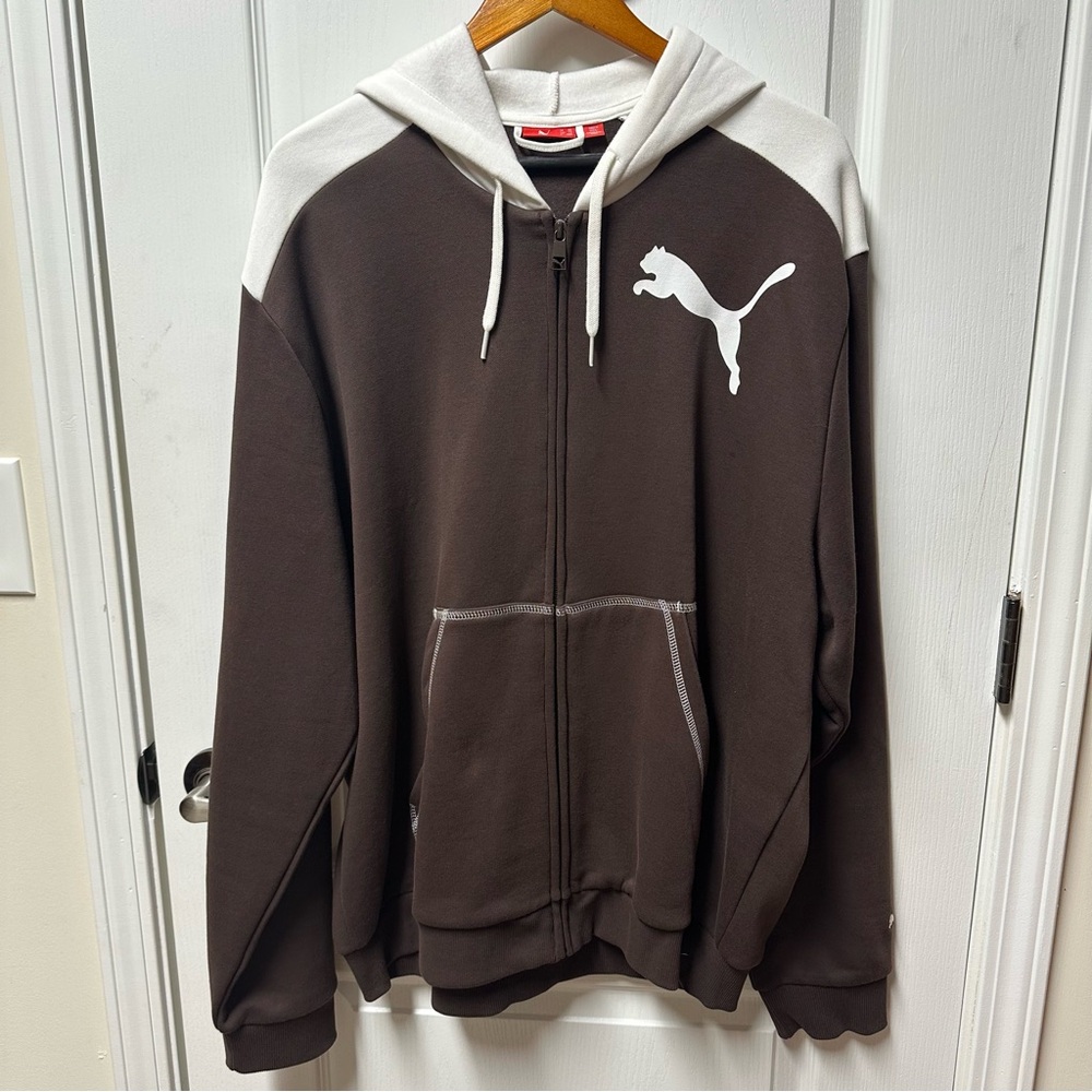Puma Cream and Brown Apparel